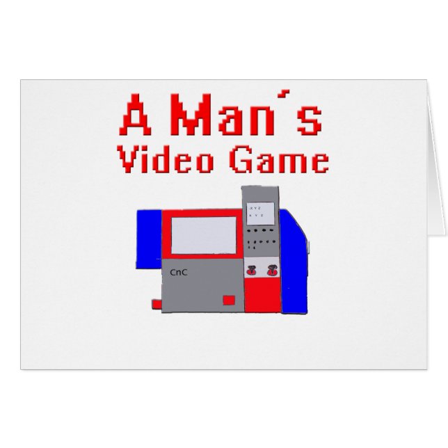 Man's Video Game (Front Horizontal)