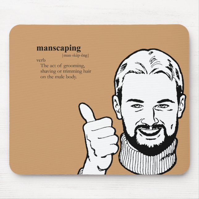 MANSCAPING MOUSE PAD (Front)