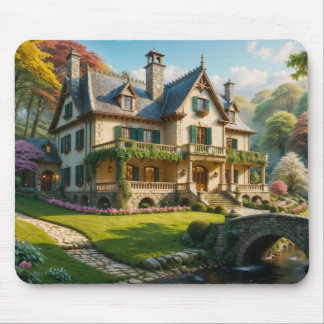 Mansion of the Perfect Captured Moment Mouse Pad