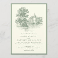 Mansion Venue Old Money Aesthetic Ivory Wedding 