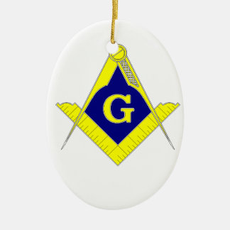 Mansonic Ceramic Tree Decoration