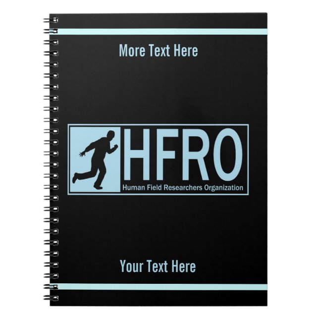 Mansquatch Spiral Notebook (Front)