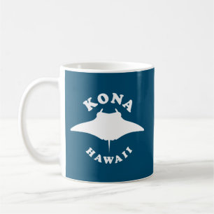 Manta Ray Diving in Kona, Hawaii Coffee Mug
