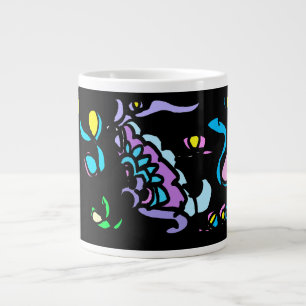 manta ray large coffee mug