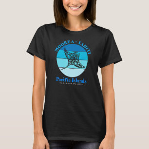 Manta Ray Moorea Tahiti Ocean T-Shirt