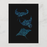 Manta Ray  Postcard