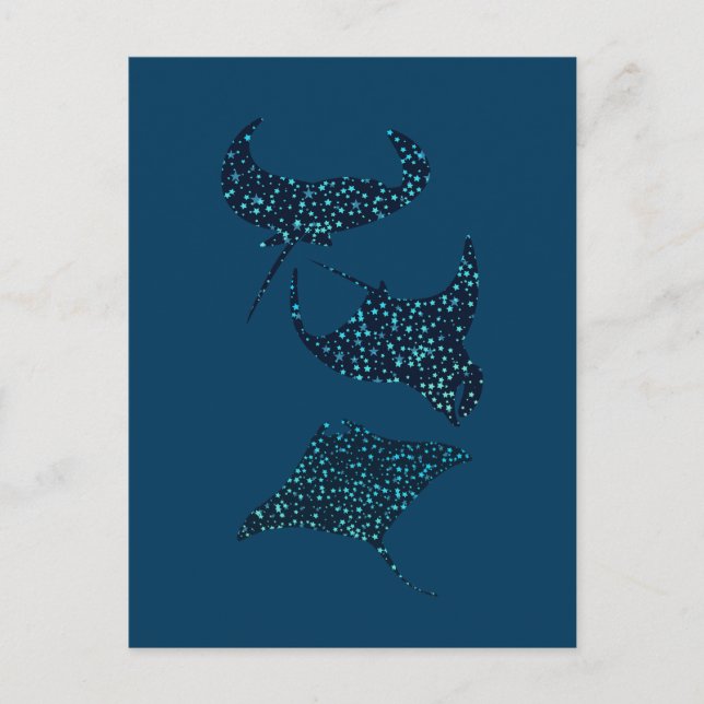 Manta Ray  Postcard (Front)