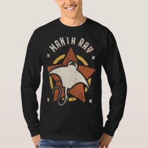 Manta Ray Vintage Retro Classic Animal T-Shirt