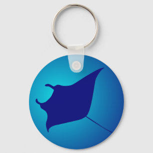 Manta Rochen ray Key Ring