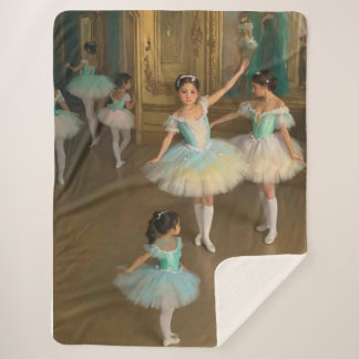 Manta Sherpa Bailarinas waiting for the moment of  Sherpa Blanket