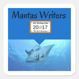 Manta Stickers! Square Sticker