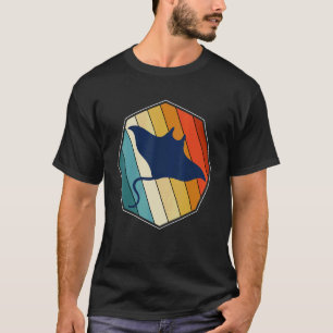 Manta Stingray Ocean Animal Scuba Diving Aquarium T-Shirt
