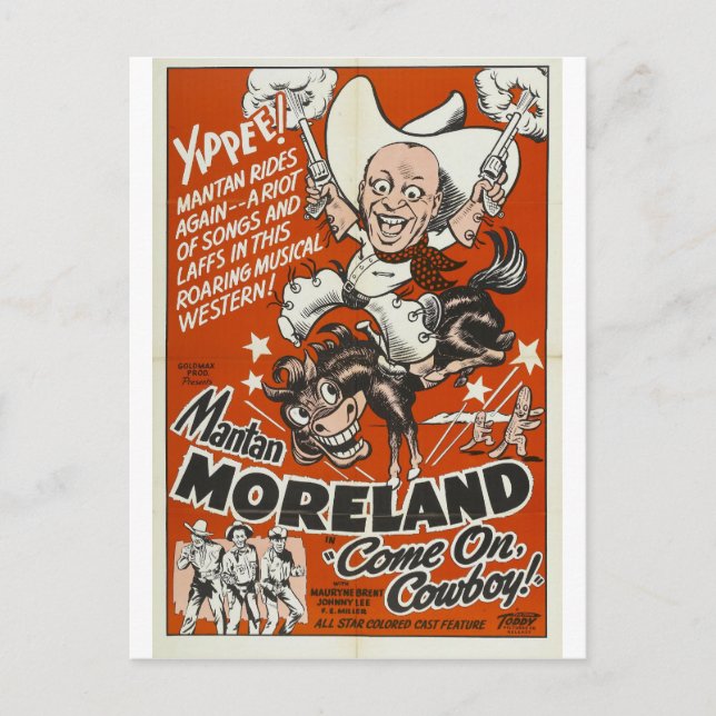 MANTAN MORELAND POSTCARD (Front)