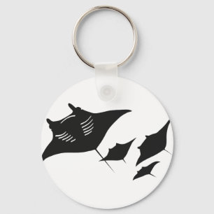 mantarochen manta ray scuba diving tauchen taucher key ring
