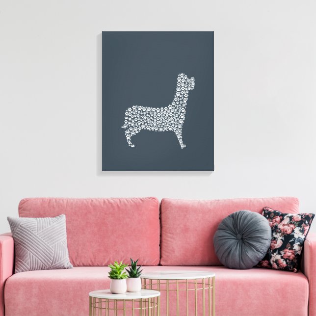 Mantel Canvas Print (Insitu(LivingRoom))