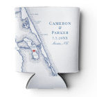 Manteo NC Outer Banks Map Elegant Wedding Favour