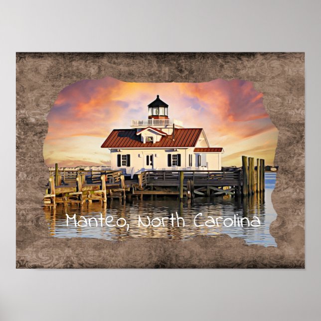 Manteo, North Carolina*** Poster (Front)