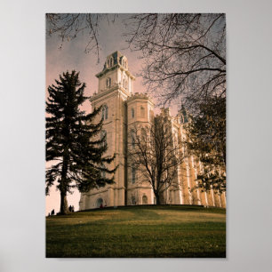 Manti, Utah LDS Temple Poster