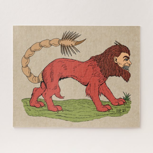 Manticore Jigsaw Puzzle (Horizontal)