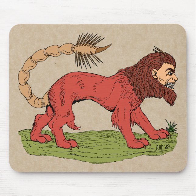 Manticore Mouse Pad (Front)