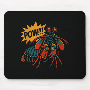 Mantis Shrimp W Punch Funny Ocean Animal  Mouse Pad