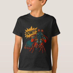Mantis Shrimp W Punch Funny Ocean Animal T-Shirt