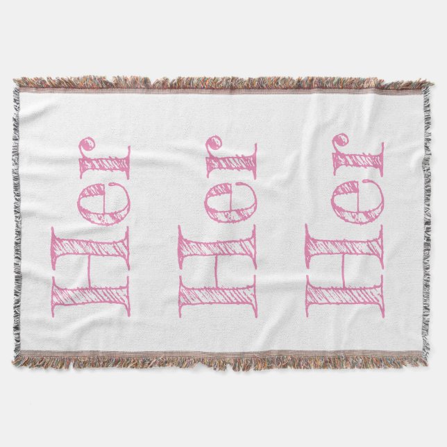 Manto Her Throw Blanket (Front)