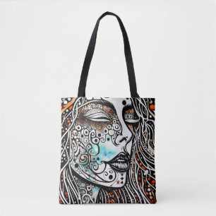 Mantra Bohemian Meditation Tote Bag
