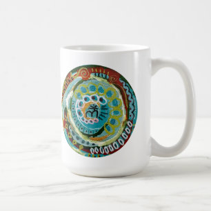 Mantra mug with prayer portal - Presence