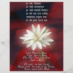 Mantra of Love Flyer