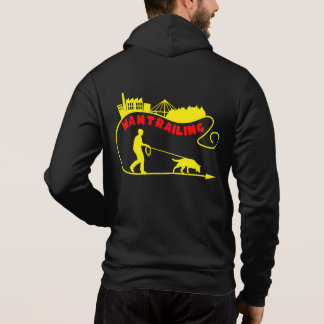 Mantrailing search team Shepherd's and Man Hoodie