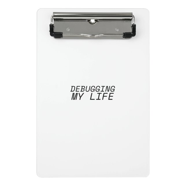 Manual Audit Tactical Mini Clipboard (Front)