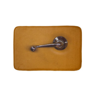 Manual car window crank bath mat