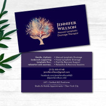 Manual Lymphatic Drainage Therapist Hands Tree