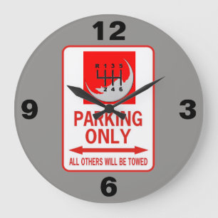 MANUAL ONLY LARGE CLOCK