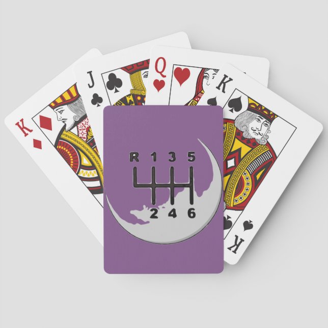 MANUAL Transmission - COLORS Playing Cards (Back)