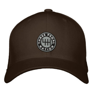 Manual Transmission, Two-sided Embroidered Hat 