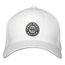 Manual Transmission, Two-sided Embroidered Hat 