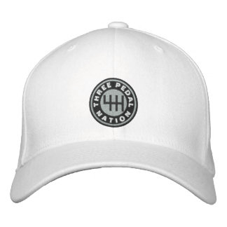 Manual Transmission, Two-sided Embroidered Hat 