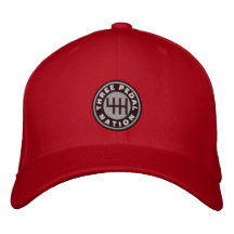 Manual Transmission, Two-sided Embroidered Hat