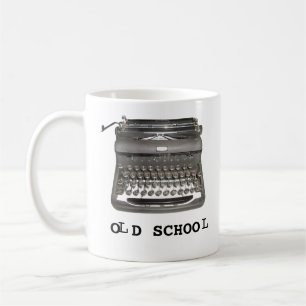 Manual Typewriter "Old School" Mug