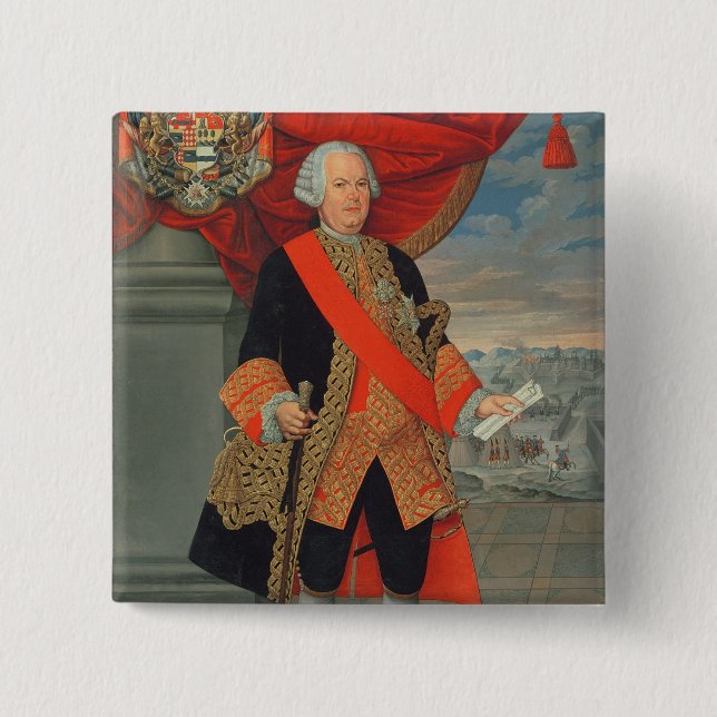 Manuel de Amat y Juniet 15 Cm Square Badge (Front)