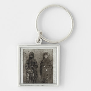 Manuel I Comnenus and Empress Maria of Antioch Key Ring