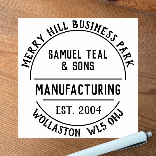 Manufacturing Rubber Stamp (Creator Uploaded)