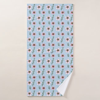 Manuka Flowers Bath Towel