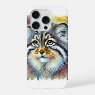Manul in Light and Color 230924AREF146 - Watercolo iPhone 15 Pro Case