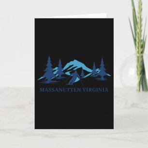 Manutten Virginia Ski Resort Skiing Skier Card