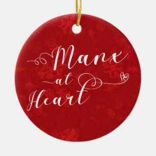 Manx At Heart, Christmas Tree Ornament