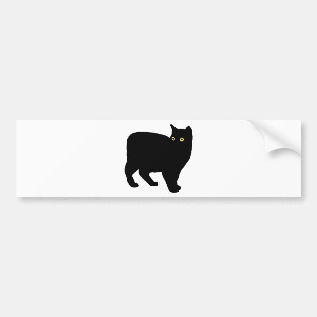 Manx Bumper Sticker (Front)