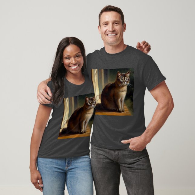 Manx Cat  T-Shirt (Unisex)